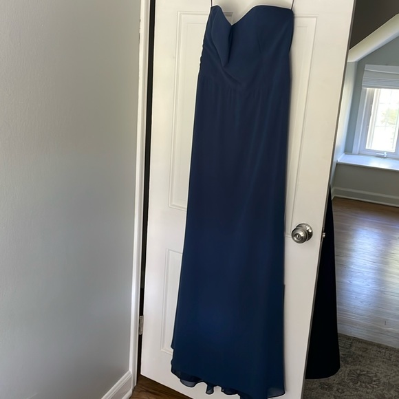 Amsale | Dresses | Amsale French Blue Bridesmaid Gown | Poshmark Amsale | Dresses | Amsale French Blue Bridesmaid Gown | Poshmark